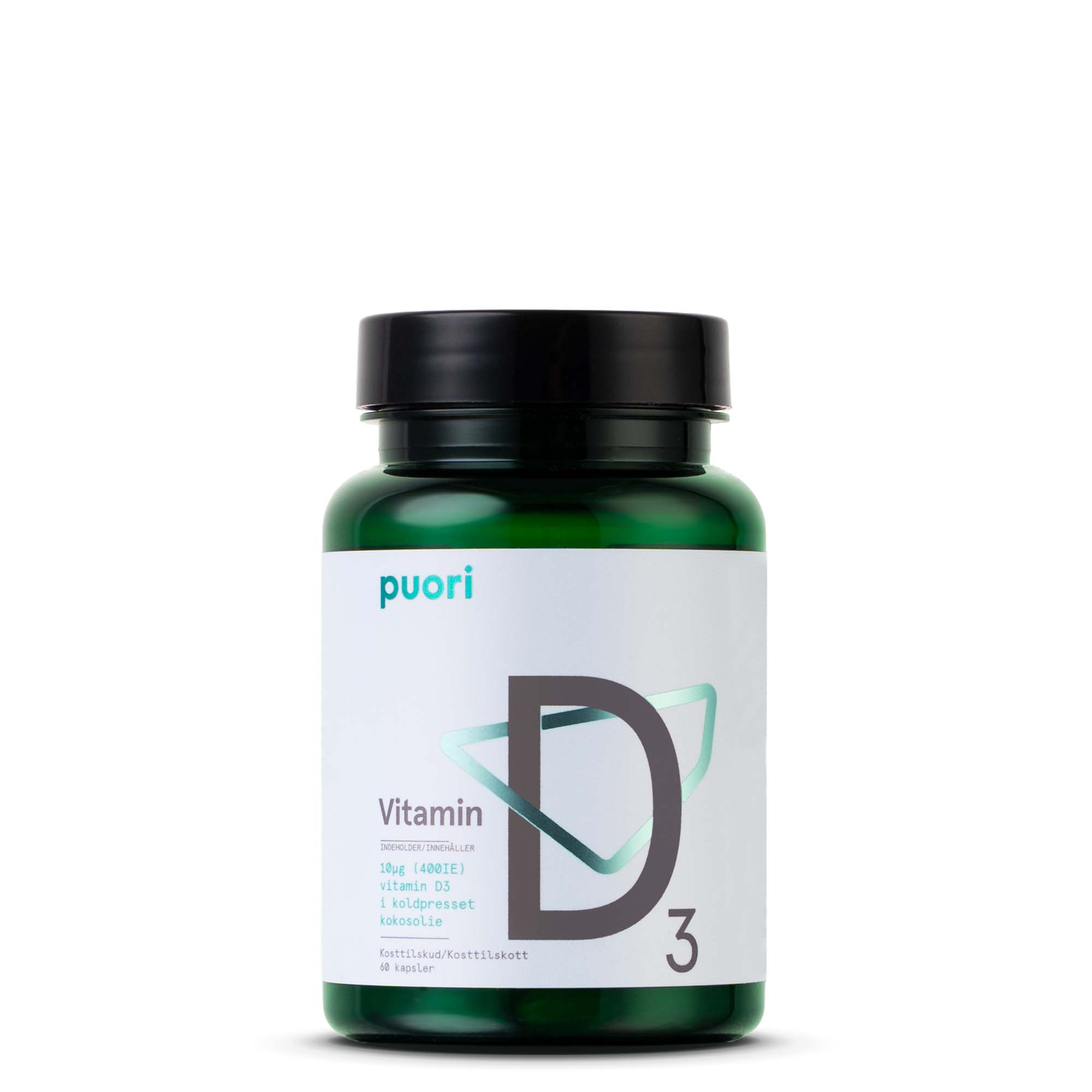 puori D3-vitamin Kosttilskud Body-SDS
