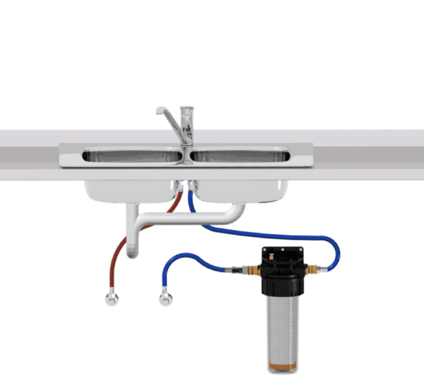 Vandrense system CARBONIT VARIO HP UNIVERSAL(INKL. FILTER) Til montering under køkkenbordet Andet Body-SDS