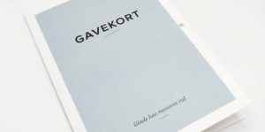 Fysisk gavekort til Body SDS Parken – Afhentes el. sendes Andet Body-SDS