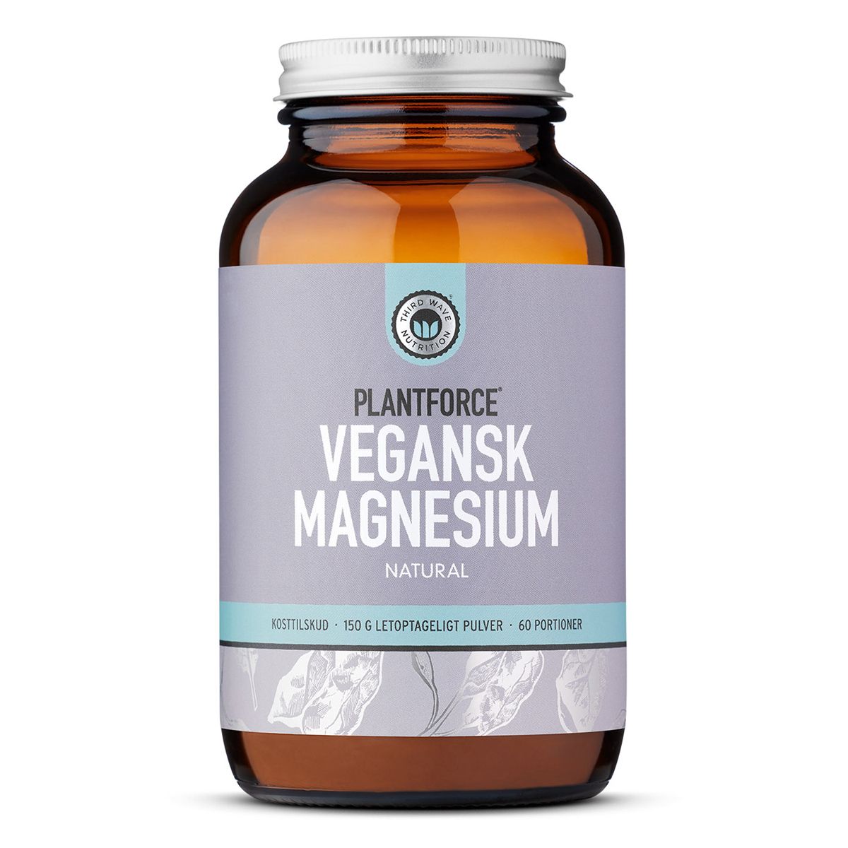 Magnesium (IONISK) pulver fra PLANTFORCE (neutral smag) Kosttilskud Body-SDS