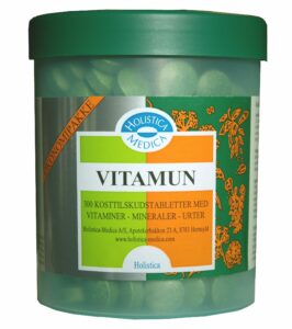 Vitamun – Multivitaminpillen til kvinder, mænd, samt børn over 11 år Kosttilskud Body-SDS